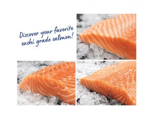Salmon Tasting Box: Faroe Island, Canadian, Mt Cook