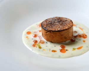 Steamed Monkfish Liver (Ankimo)