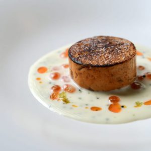 Steamed Monkfish Liver (Ankimo)