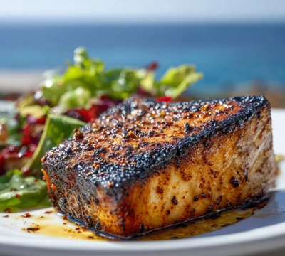 Blackened Wild Baja Swordfish with Rub It In Spice – Bold, Easy Seafood Recipe