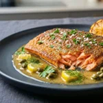 Crispy-Skin Arctic Char with Lemon-Caper Butter